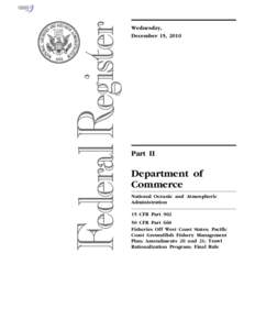 Magnuson–Stevens Fishery Conservation and Management Act / National Marine Fisheries Service / U.S. Regional Fishery Management Councils / Rulemaking / Turtle excluder device / Overfishing / Public comment / Federal Register / Fisheries management / Fishing / United States administrative law / Environment