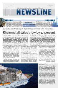 The latest news from the Rheinmetall Group Component commonality  At home in two cultures