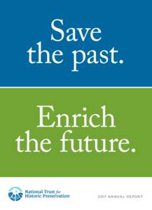 Save the past. Enrich the future[removed]ANNUAL REPORT