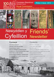 Comisiwn Brenhinol Henebion Cymru Rhifyn 3 Issue[removed]Royal Commission
