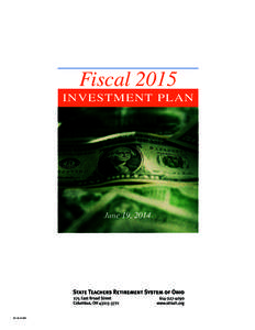 Fiscal 2015 INVESTMENT PLAN June 19, [removed], [removed]