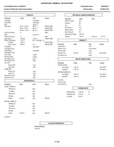 V / Toxicology / Median lethal dose / Toxicity