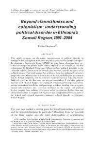 J. of Modern African Studies, 43, [removed]), pp. 509–536. f 2005 Cambridge University Press doi:[removed]S0022278X05001205 Printed in the United Kingdom