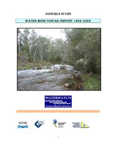 Water pollution / Water quality / Catchment Management Authority / Howqua / Environment / Earth / Goulburn River / Howqua River / Water