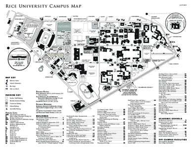 Ri c e U n i ve rs ity Campus Map[removed]hazard