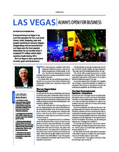 Promotion  Las Vegas | Always Open for Business By Beth E llyn Rose nthal  T