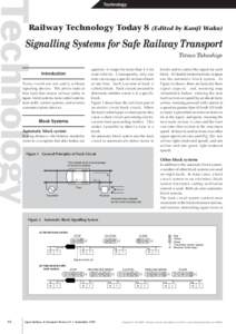 Technology  Technology Railway Technology Today 8 (Edited by Kanji Wako)