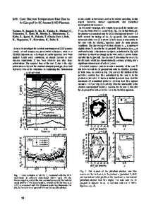 §49. Core Electron Temperature Rise Due to Ar Gas-puff in EC-heated LHD Plasmas Tamura, N., Inagaki, S., Ida, K., Tanaka, K., Michael, C., Tokuzawa, T., Goto, M., Morita, S., Shimozuma, T., Kubo, S., Igami, H., Fukuda, 