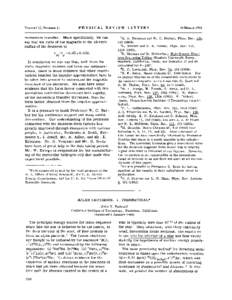 VoLUME  12, NuMBER 11 PHYSICAL REVIEW LETTERS