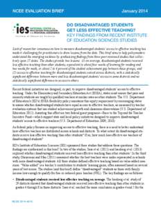 LIFO / Value-added modeling / Achievement gap in the United States / No Child Left Behind Act / Education / Teaching / Employment