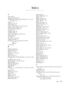 Index A Acker, W. B. 51 Alaska-Yukon Exposition 51 Albright, Horace 60, 63, 65, 66, 67, 68, 69, 70, 72, 73, 74, 75, 76, 77, 78, 97, 115