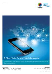 Mobile content / Mobile technology / Open Travel Alliance / SAP AG / Mobile banking / Mobile enterprise / Mobile commerce / Wipro / Mobile business intelligence / Technology / Electronic commerce / Business