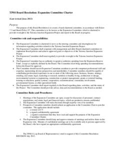 Microsoft Word - Expansion Task Force Charter-June 2012 Rev.doc
