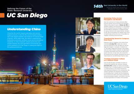 14th  Defining the Future of the Public Research University  UC San Diego