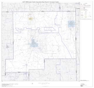 [removed]School District Annotation Map (Parent): Chickasaw County N Collins US Hwy 45 Alt
