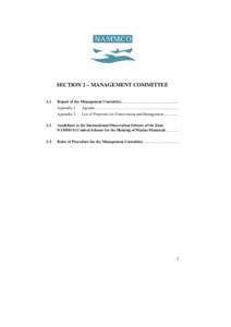 Earth / North Atlantic Marine Mammal Commission / Cetaceans / Oceans / Harp seal / Northwest Atlantic Fisheries Organization / Minke whale / Committee / Pilot whale / Megafauna / Whaling / Zoology