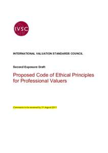 Microsoft Word - Code of Ethics May 2011 v6