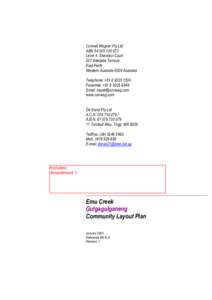 Microsoft Word - Emu Creek CLP Report Final.doc