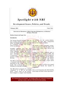 Spotlight Vol6 No1_Creation of Monopology in Rice Industry (Read-Only)