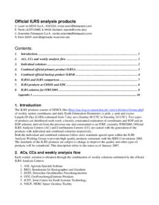 Microsoft Word - ILRS products_070306.doc