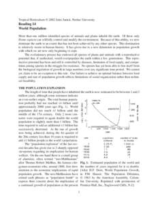 Human geography / Population growth / Demographic transition / Malthusian catastrophe / Overpopulation / Birth rate / Sub-replacement fertility / World population / Total fertility rate / Demography / Population / Demographic economics