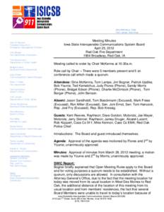 Interoperability / Sheriffs in the United States / Geography of the United States / United States / Des Moines metropolitan area / Des Moines /  Iowa / Iowa