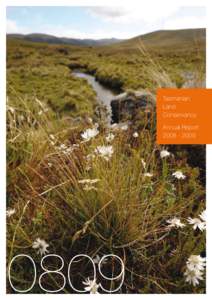 Tasmanian Land Conservancy Annual Report