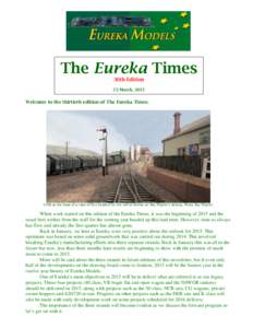 1  The Eureka Times 30th Edition 23 March, 2015