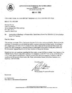 Earth / Clean Water Act / Discharge Monitoring Report / Effluent limitation / Carbonaceous biochemical oxygen demand / Total maximum daily load / Effluent / Total dissolved solids / United States Environmental Protection Agency / Water pollution / Environment / Water