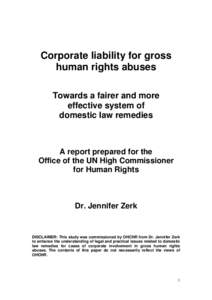 Microsoft Word - Corporate liability for gross human rights abuses_FINAL_proofread with CM-JZ latest edits