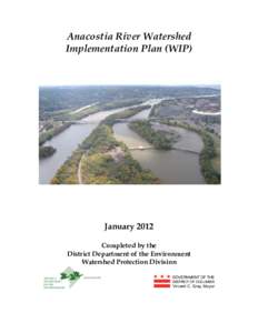 Geography of Washington /  D.C. / State governments of the United States / Green Line / Water pollution / Pope Branch / Watts Branch / Kingman Lake / Hickey Run / Anacostia / Anacostia River / Chesapeake Bay Watershed / Geography of the United States