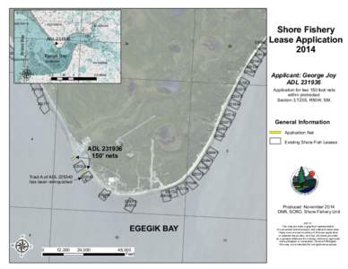 Adl / Net lease / Geography of Alaska / Bristol Bay / Egegik /  Alaska