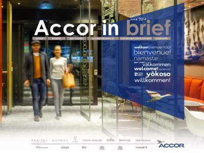 Accor in brief June 2014 GROUP  BRANDS