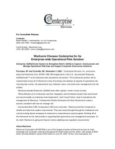 Centerprise Services Targets Corporate Governance with
