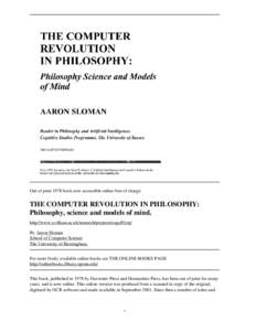 Interdisciplinary fields / Aaron Sloman / Turing Award laureates / Portable Document Format / Herbert Simon / Cognitive science / Strong AI / Center Leo Apostel for Interdisciplinary Studies / Search engine indexing / Science / Knowledge / Information science