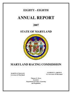 Colonial Downs / Animals in sport / Laurel /  Maryland / Maryland / Laurel Park Racecourse / Sports in Baltimore /  Maryland / Rosecroft Raceway / MI Developments / Southern United States / Sports / Horse racing