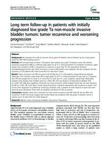 Transitional cell carcinoma / Brain tumor / Mark Soloway / Hexvix / Medicine / Oncology / Bladder cancer