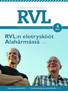 RVL RAUTATIEVIRKAMIES r au tatie v ir k a miesliiton jä sen lehti  4