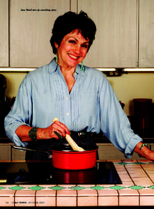 Jane Butel stirs up something spicy  58 l CHILE PEPPER