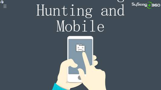 Hunting and Mobile About us  COSEINC