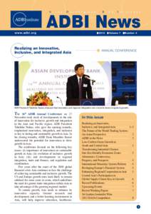 ADBI Newsletter - Volume 7 Number 4