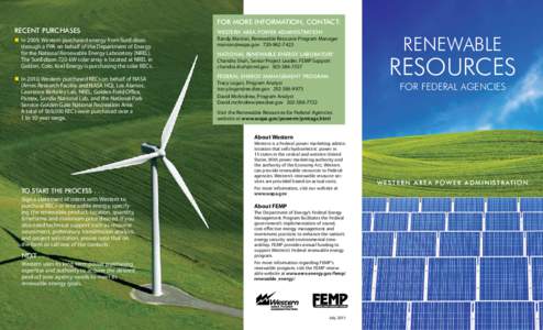 Renewable electricity / Energy policy / Renewable energy policy / Renewable Energy Certificate / Renewable energy commercialization / Sustainable energy / National Renewable Energy Laboratory / Federal Energy Management Program / Power Purchase Agreement / Energy / Renewable energy / Low-carbon economy