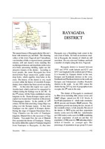 Orissa Review (Census Special)  RAYAGADA