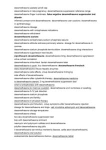 dexamethasone acetate sanofi cep dexamethasone in late pregnancy, dexamethasone suppression reference range dexamethasone finger numbness. false negative dexamethasone suppression test dilantin informed consent and dexam