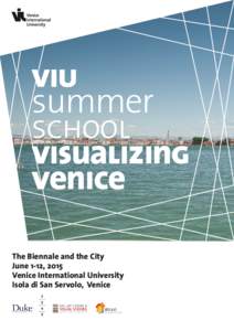 Italy / Venice / San Servolo / Veneto / Venice International University / University Iuav of Venice
