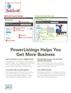 Your Logo Here PowerListings Helps You Get More Business