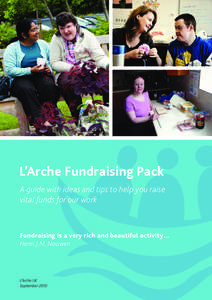 L’Arche[removed]Fundraising Pack