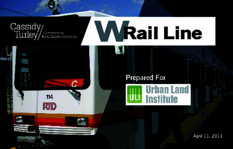 Rail Line Prepared For April 11, 2013  Lamar Station Demographics
