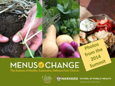 Harvard School of Public Health / The Culinary Institute of America / Walter Willett / Sustainable business / Culinary art / Personal life / New York / Gastronomy / Menu / Written communication