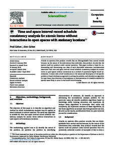 c o m p u t e r s & s e c u r i t y[removed]2 9 3 e3 0 4  Available online at www.sciencedirect.com ScienceDirect journal homepage: www.elsevier.com/locate/cose